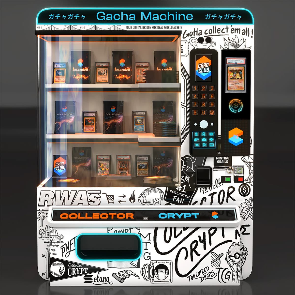 Collector Crypt gacha machine